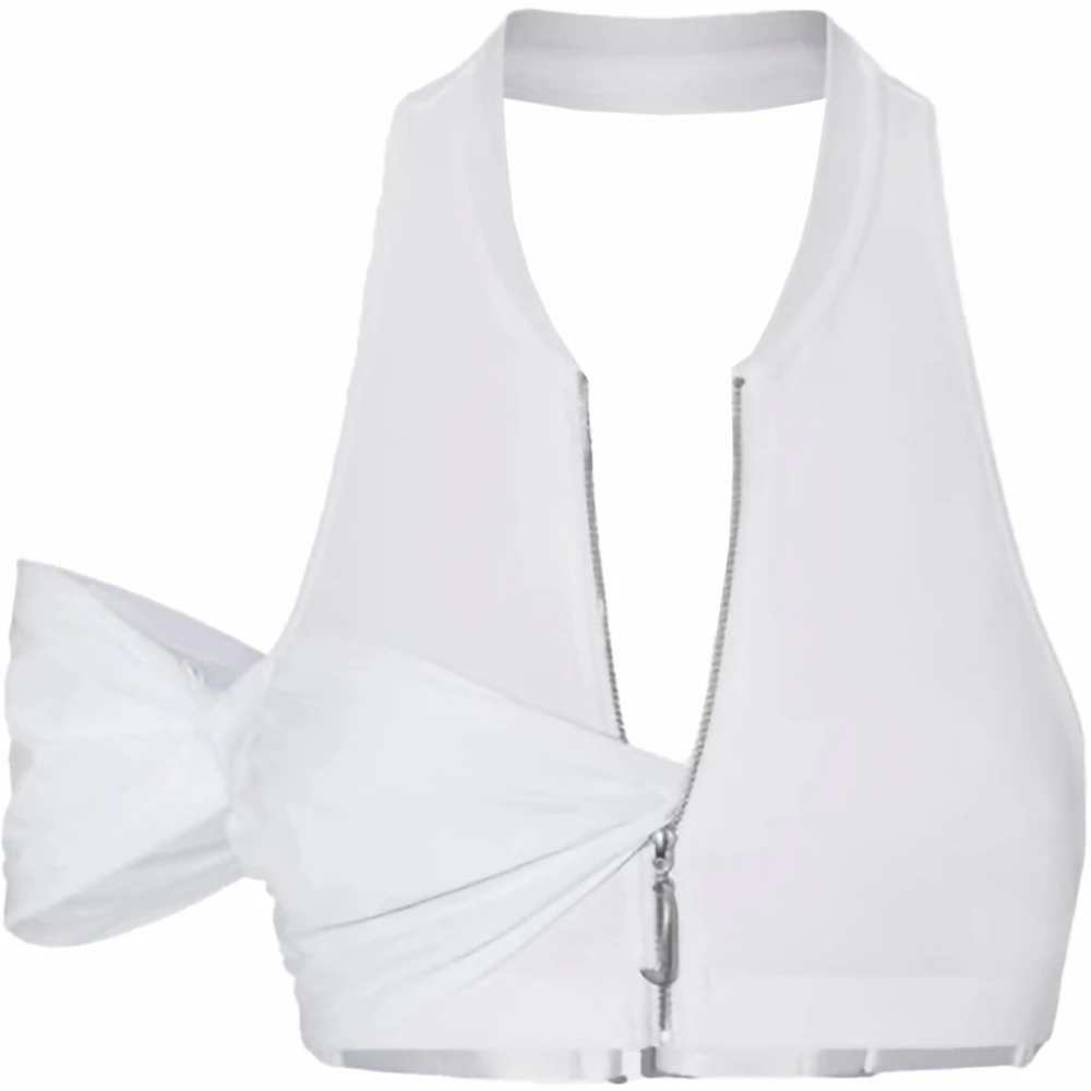 NWT Jacquemus x Nike Le Haut Drape Top In White